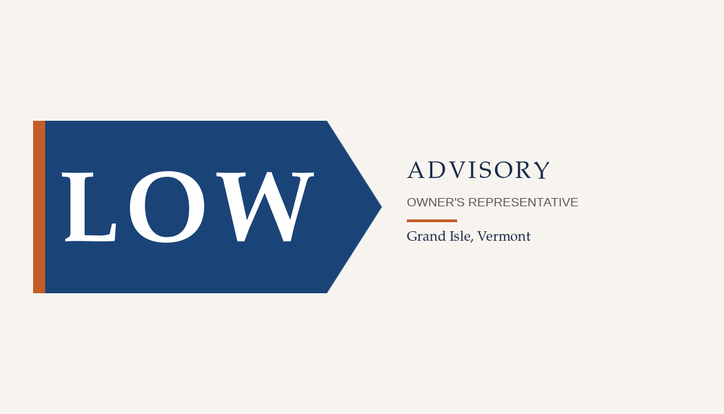 Low Advisory business card front